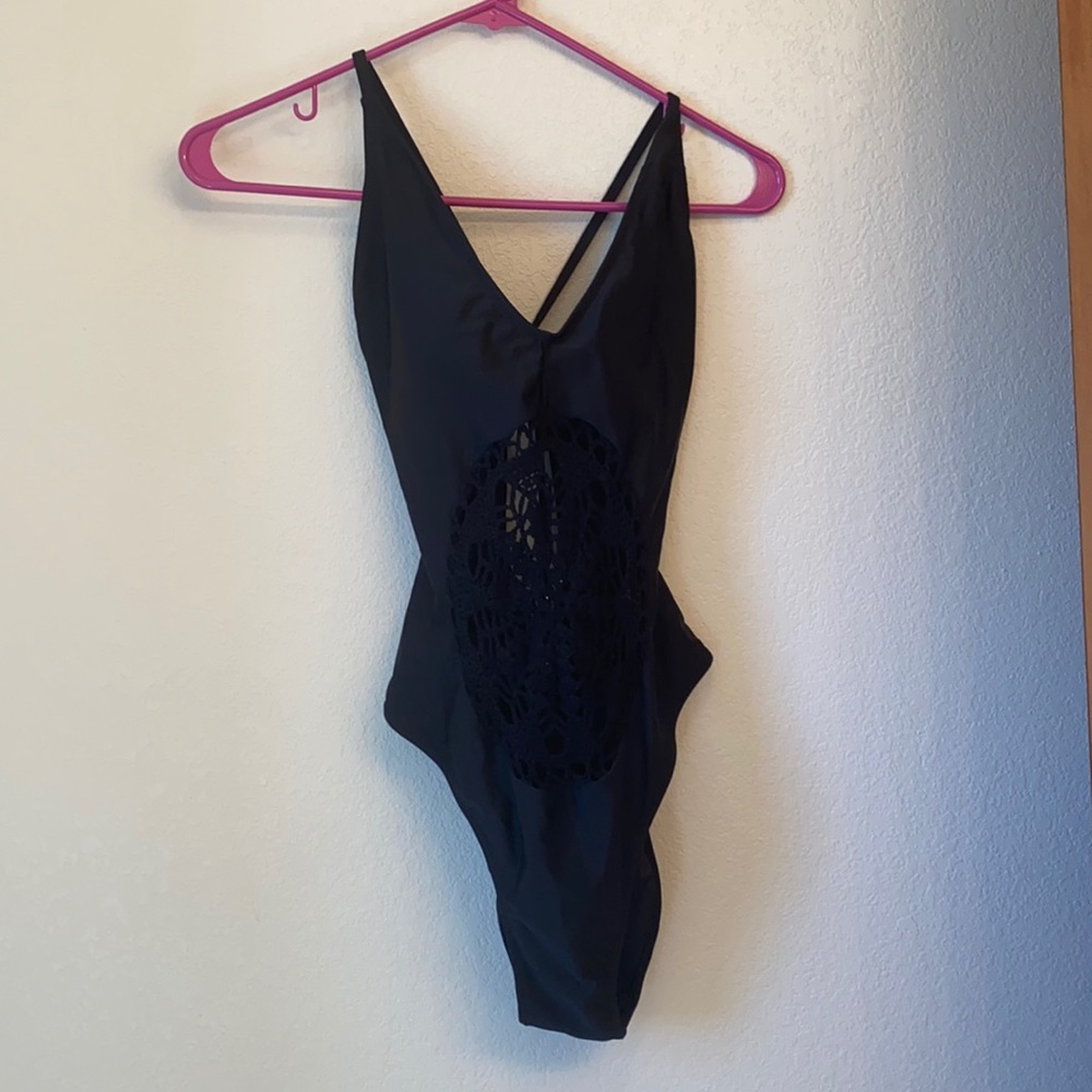 Black swimsuit